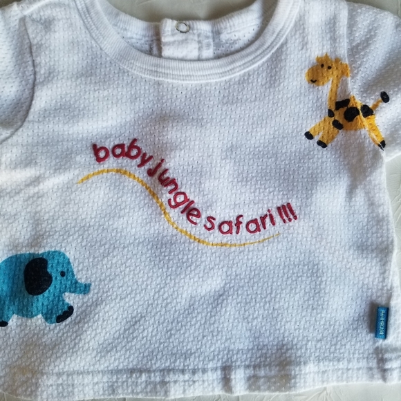 👑 2 pc 3-6m Shirt SS + Pants - Picture 4 of 11